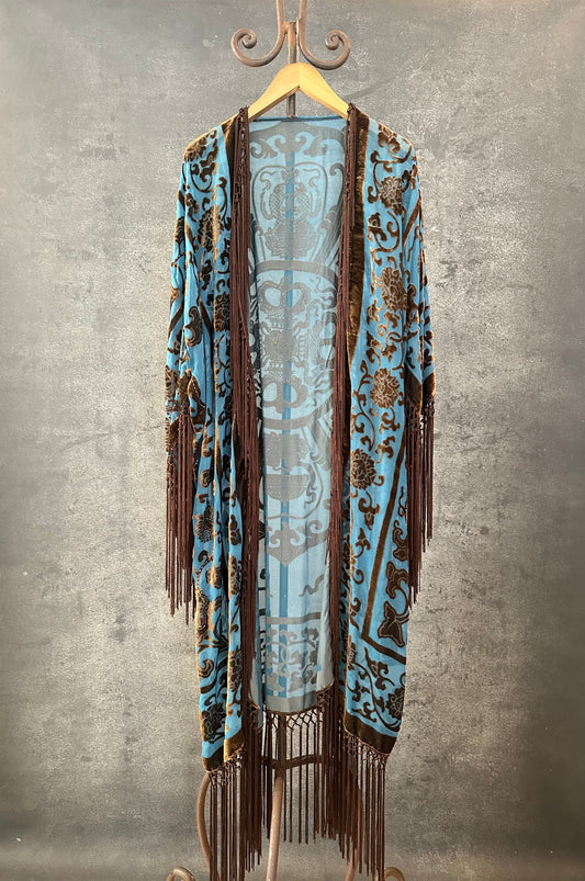 Blue Turquoise Medallion Jacket