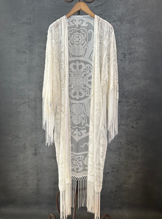 White Medallion Jacket