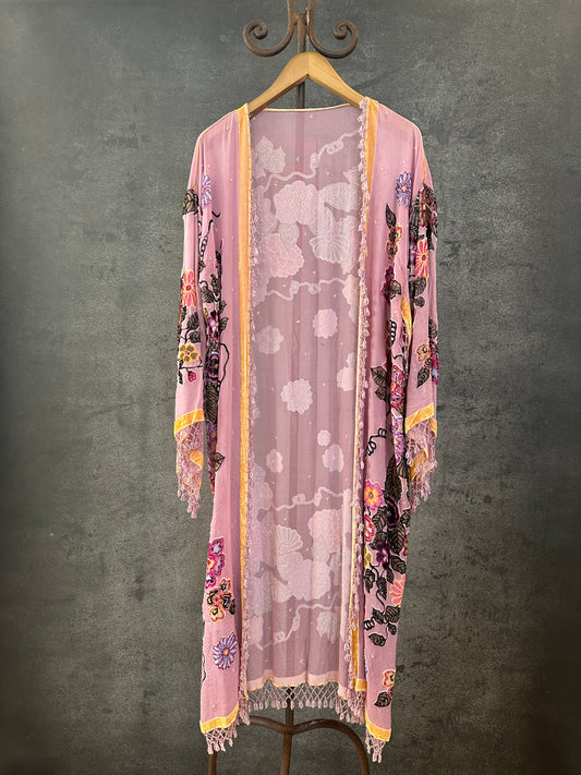 Pink Ivy Long Jacket