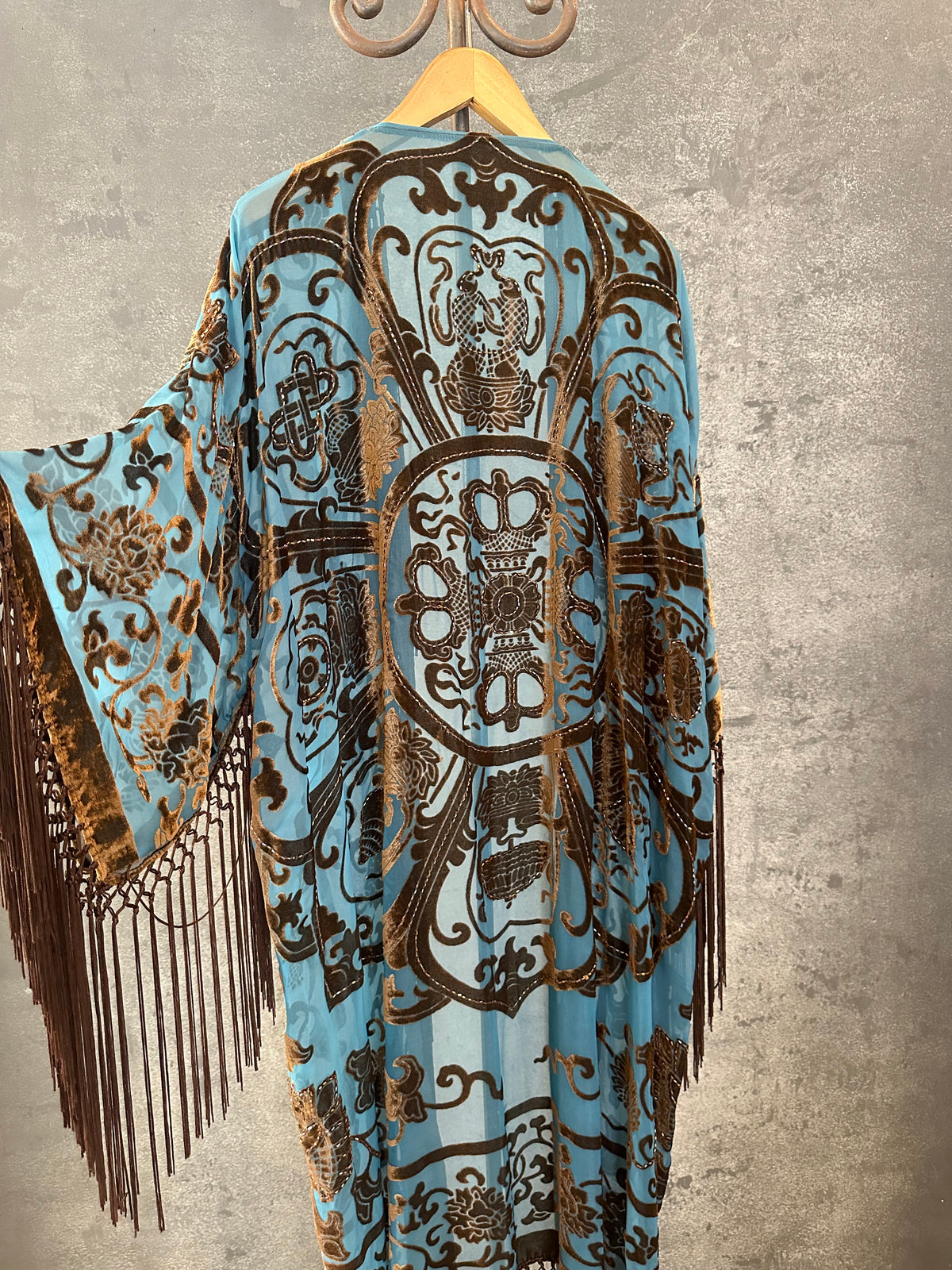 Blue Turquoise Medallion Jacket