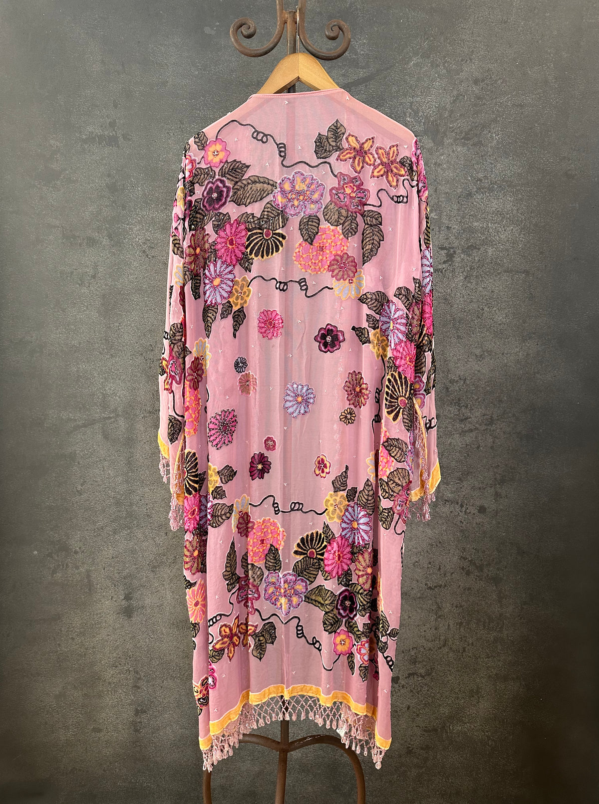 Pink Ivy Long Jacket
