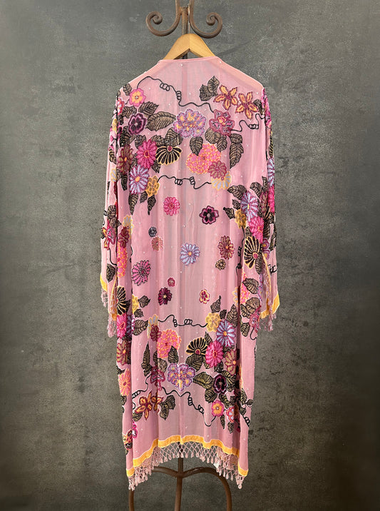 Pink Ivy Long Jacket