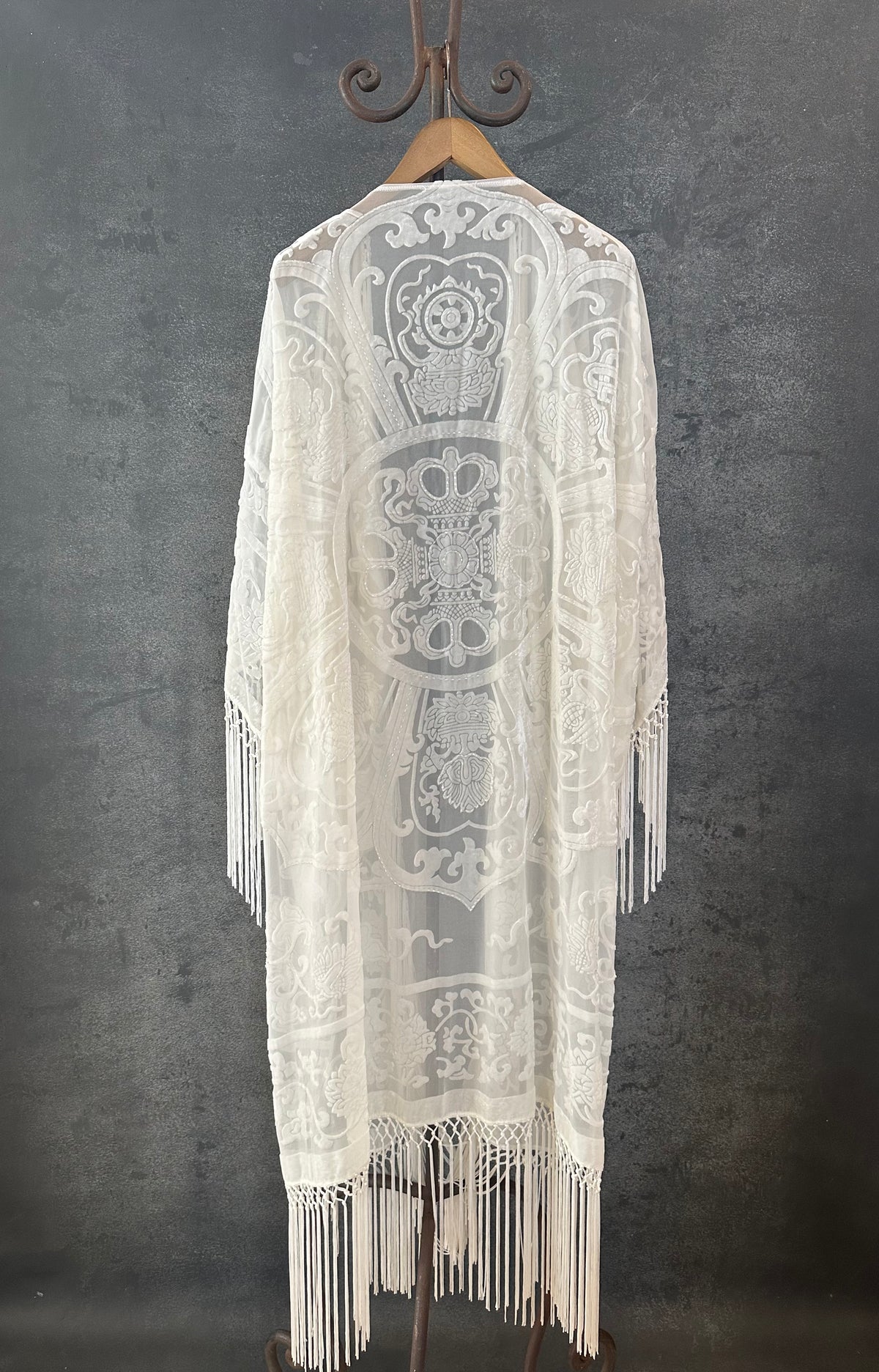 White Medallion Jacket