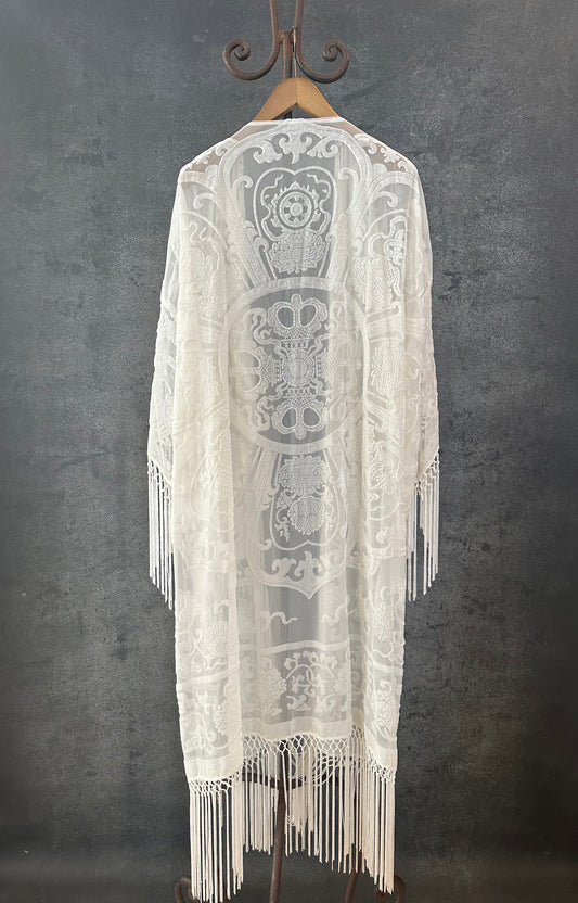 White Medallion Jacket