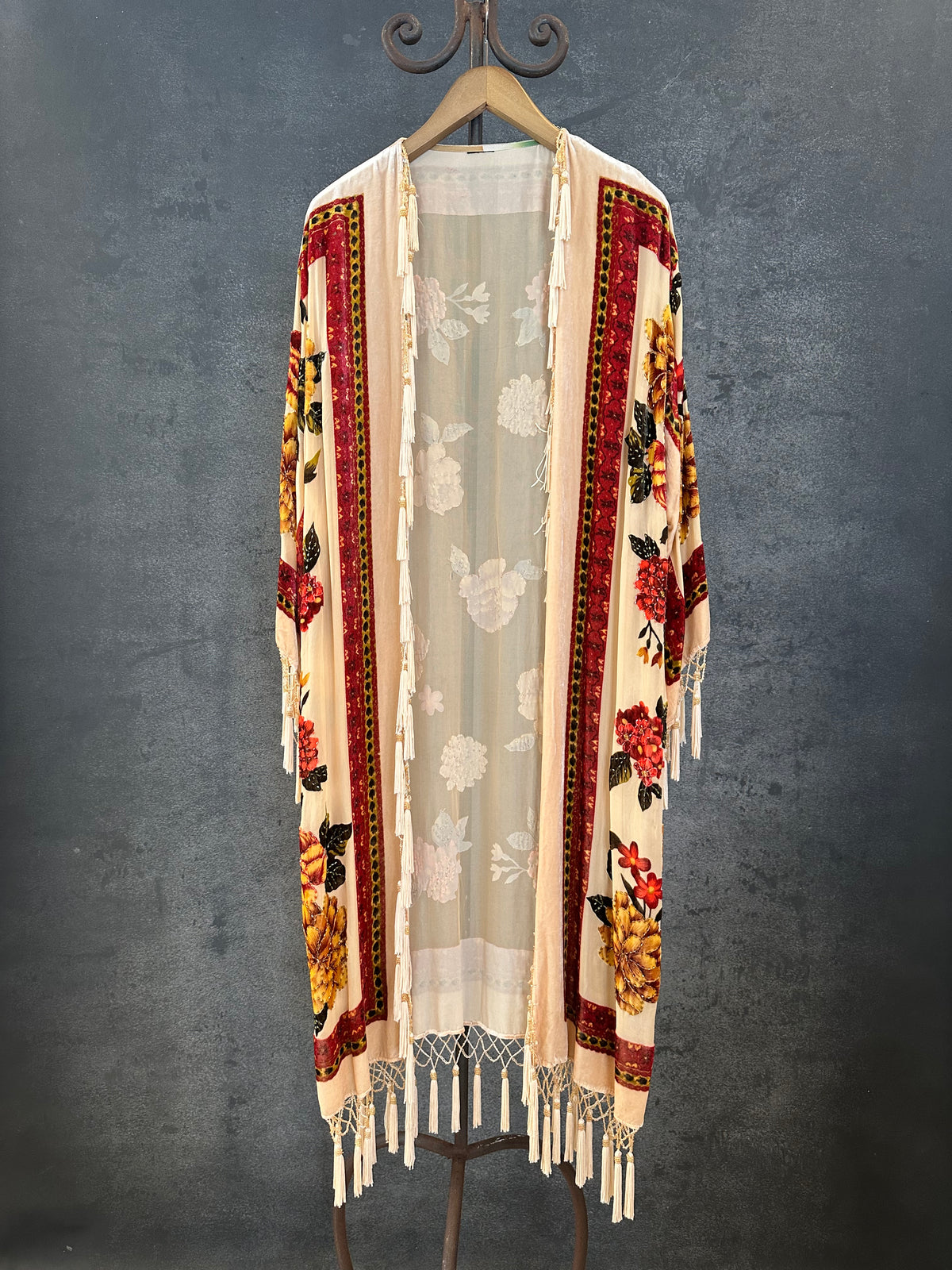 Vintage English Garden Long Jacket