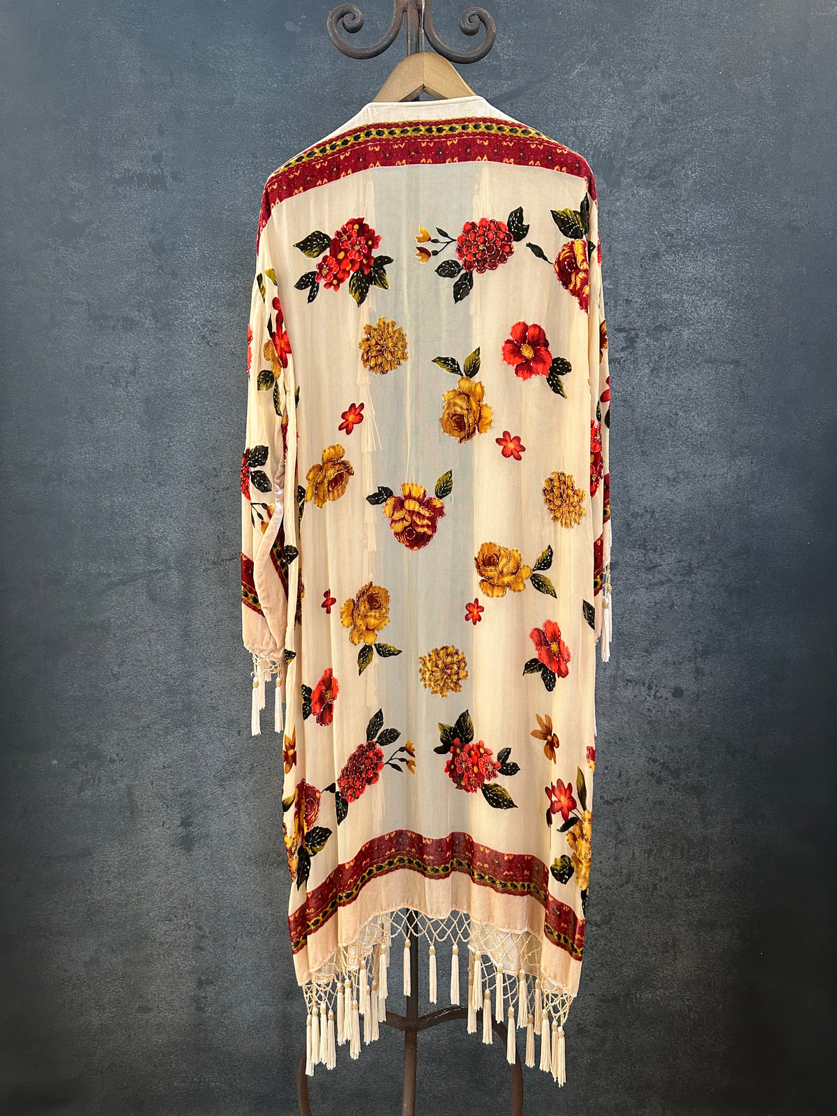 Vintage English Garden Long Jacket