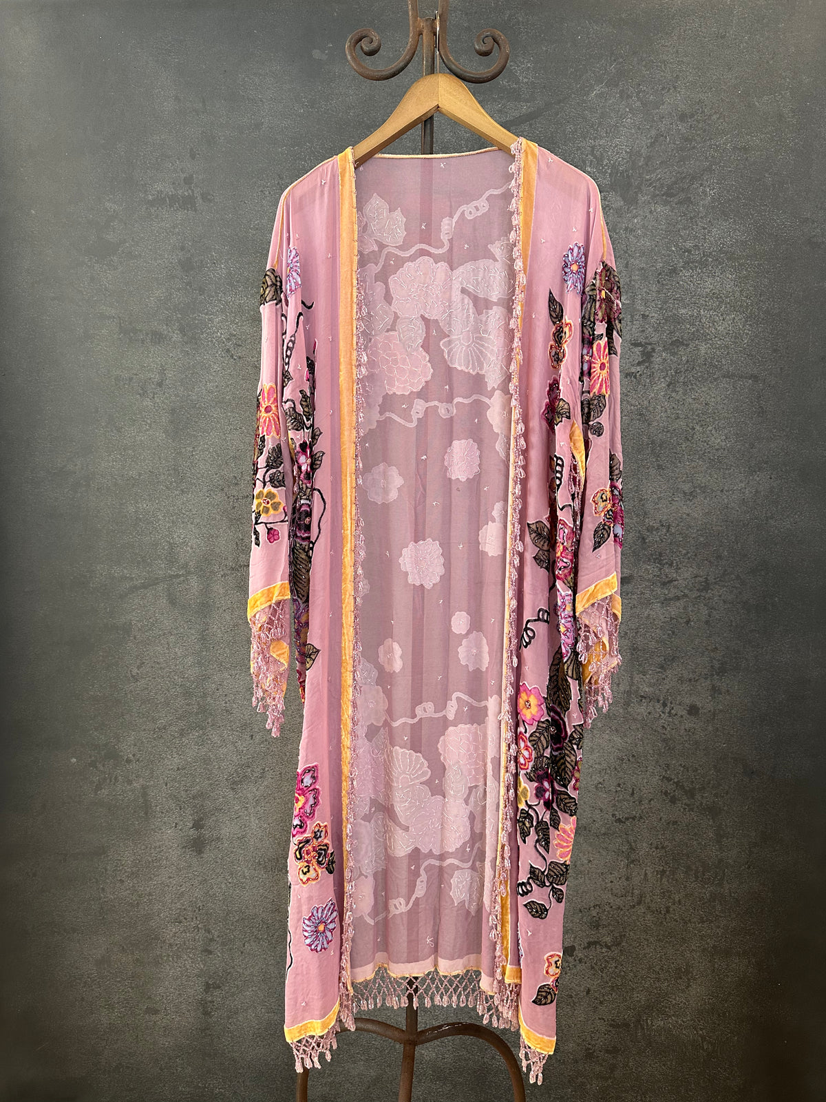 Pink Ivy Long Jacket