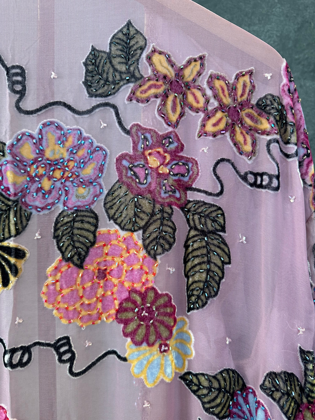 Pink Ivy Long Jacket