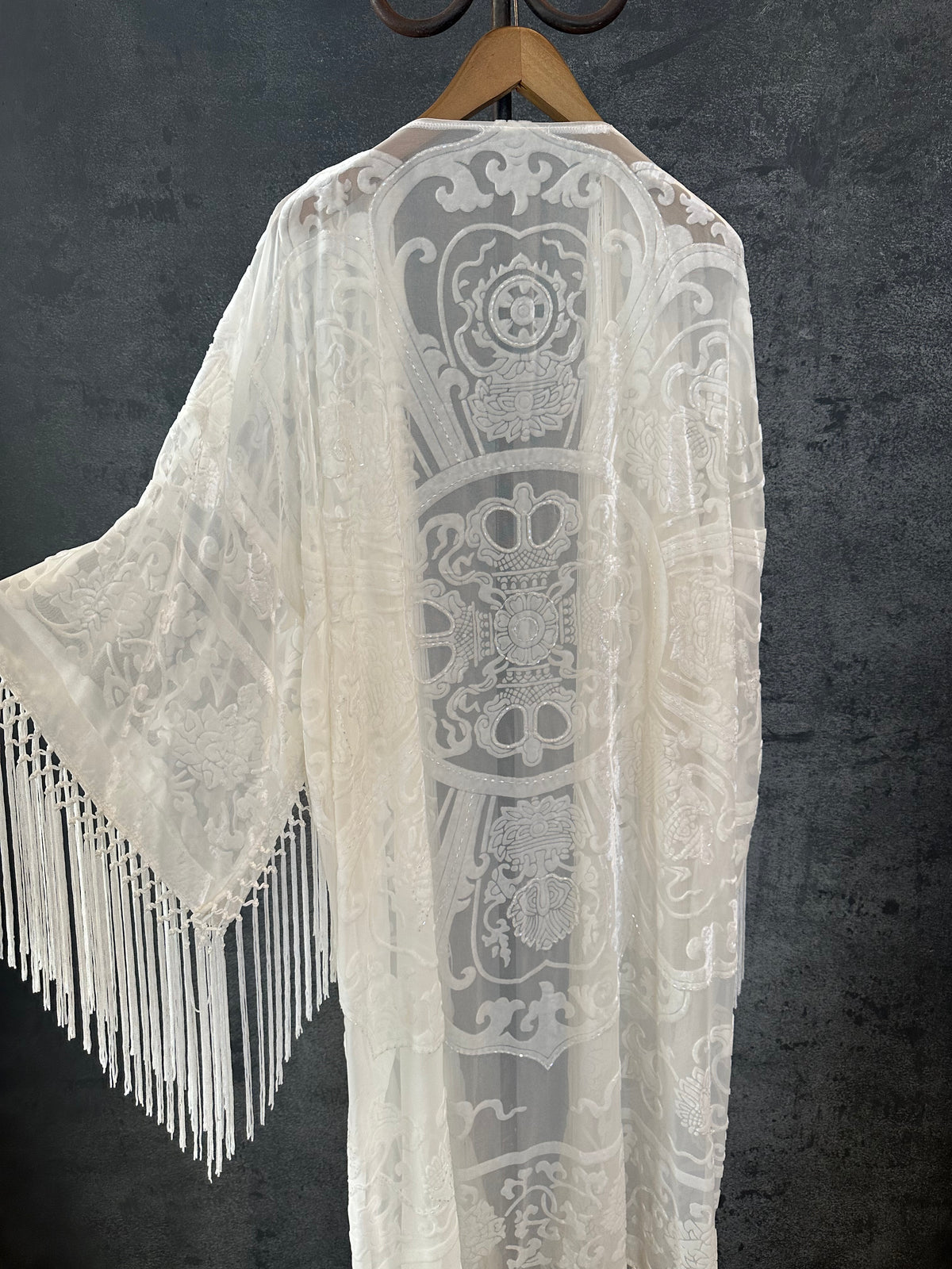 White Medallion Jacket