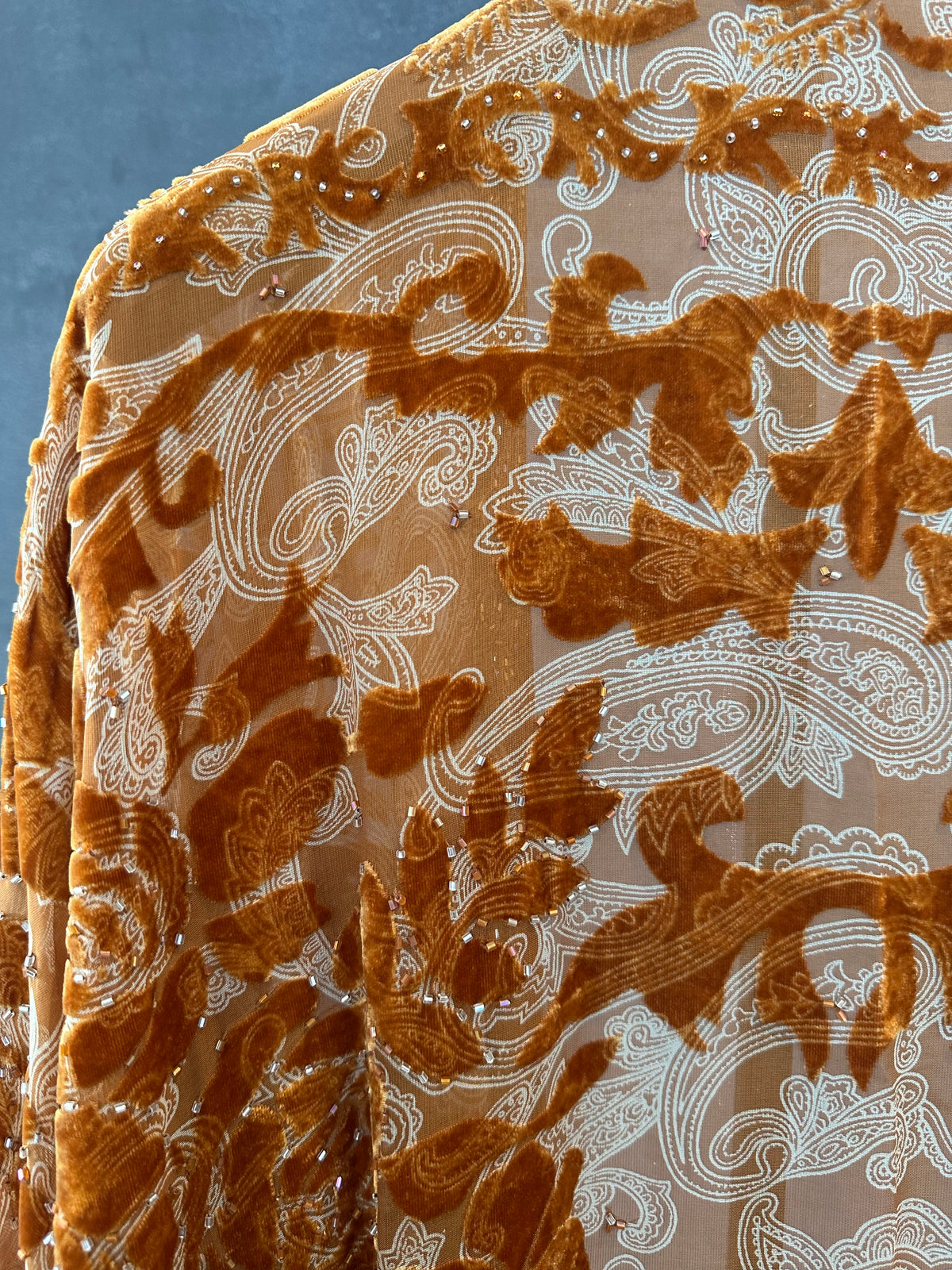 Rust Flower Jacket
