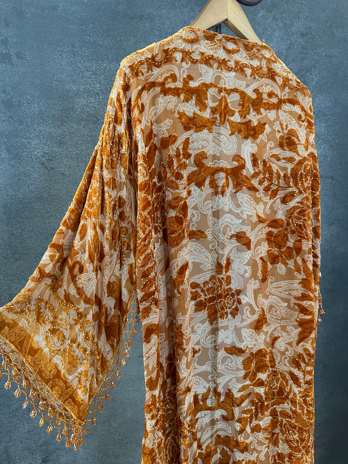 Rust Flower Jacket