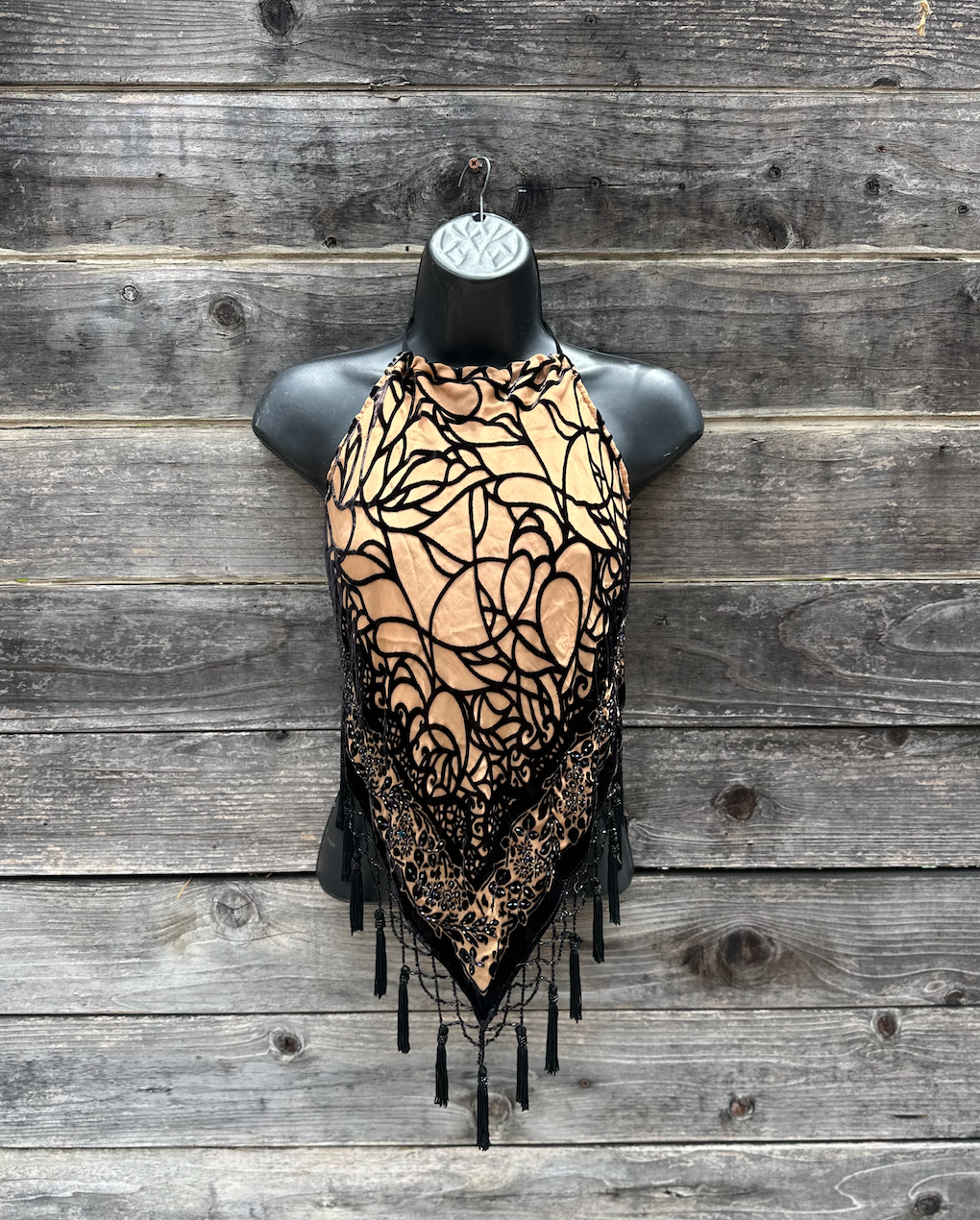 Beaded Halter Top